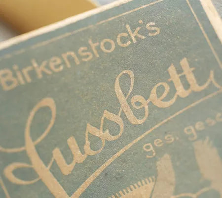 Birkenstock History Old School Packaging
