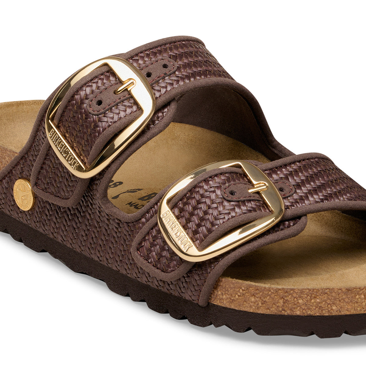 Birkenstock Arizona Big Buckle Raffia Carafe - Image 8