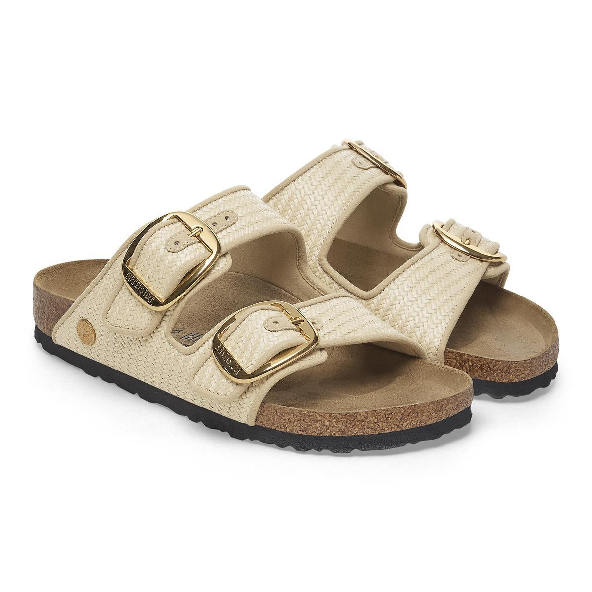 Birkenstock Arizona Big Buckle Raffia Natural - Image 7