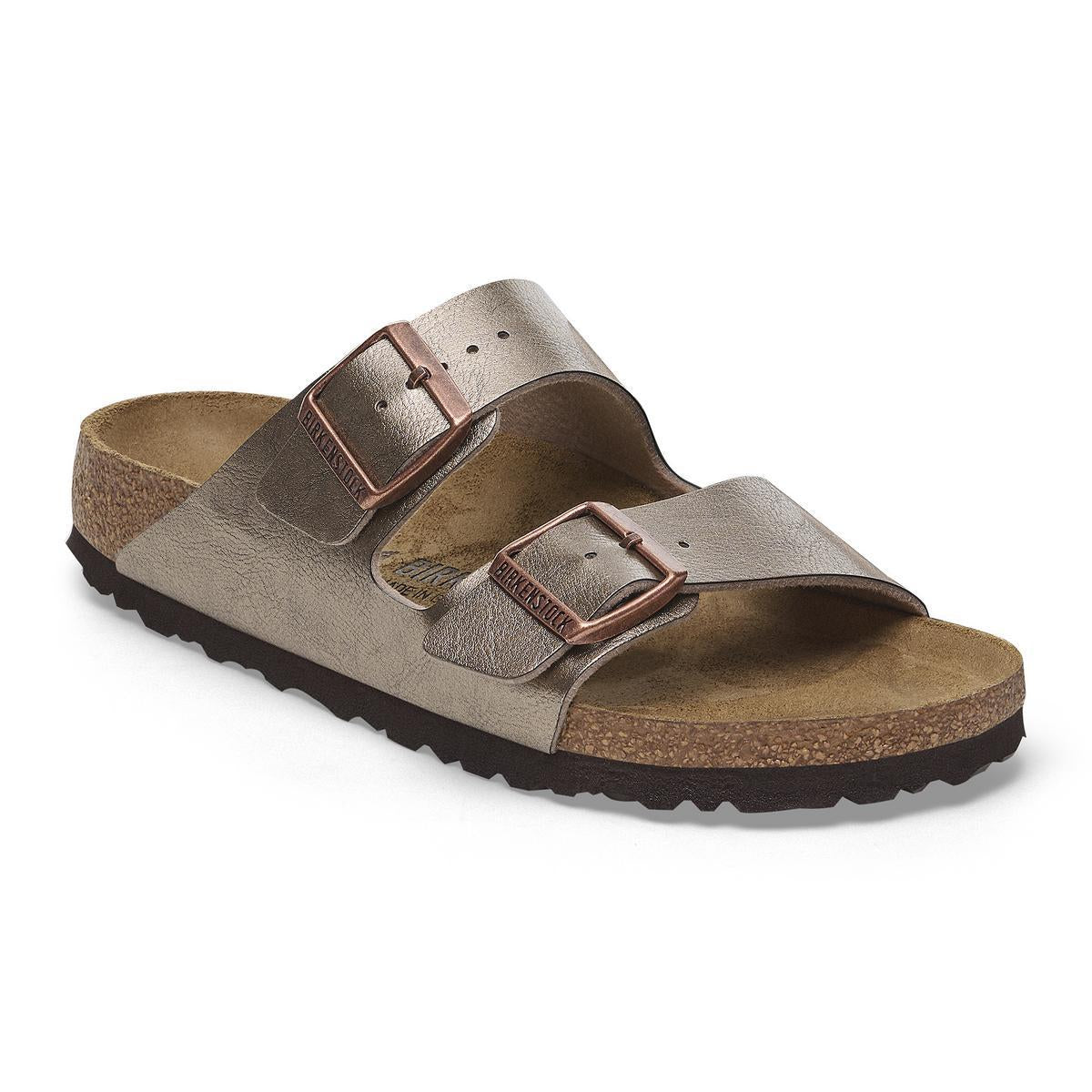 Arizona Birko-Flor Patent in Graceful Taupe – Birkenstock NZ