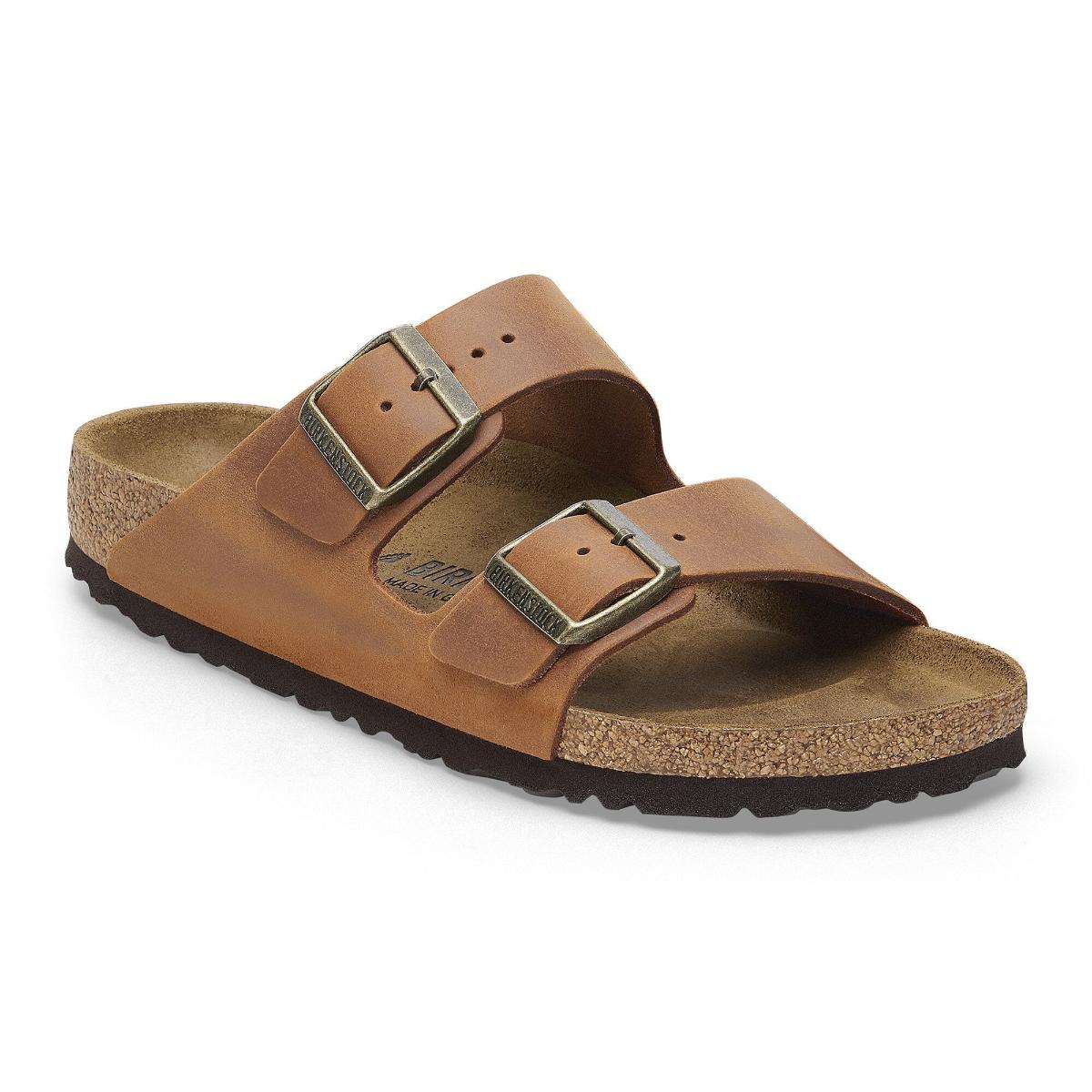 Arizona Oiled Leather in Cognac – Birkenstock NZ