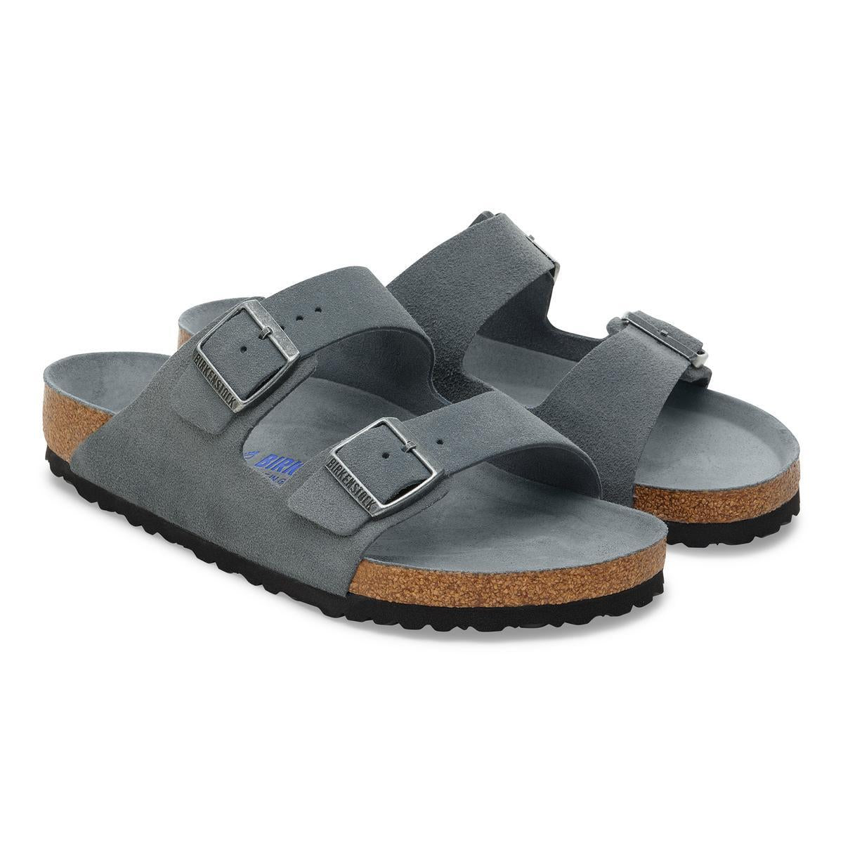 Birkenstock Arizona Soft Footbed Basalt Grey - Image 3