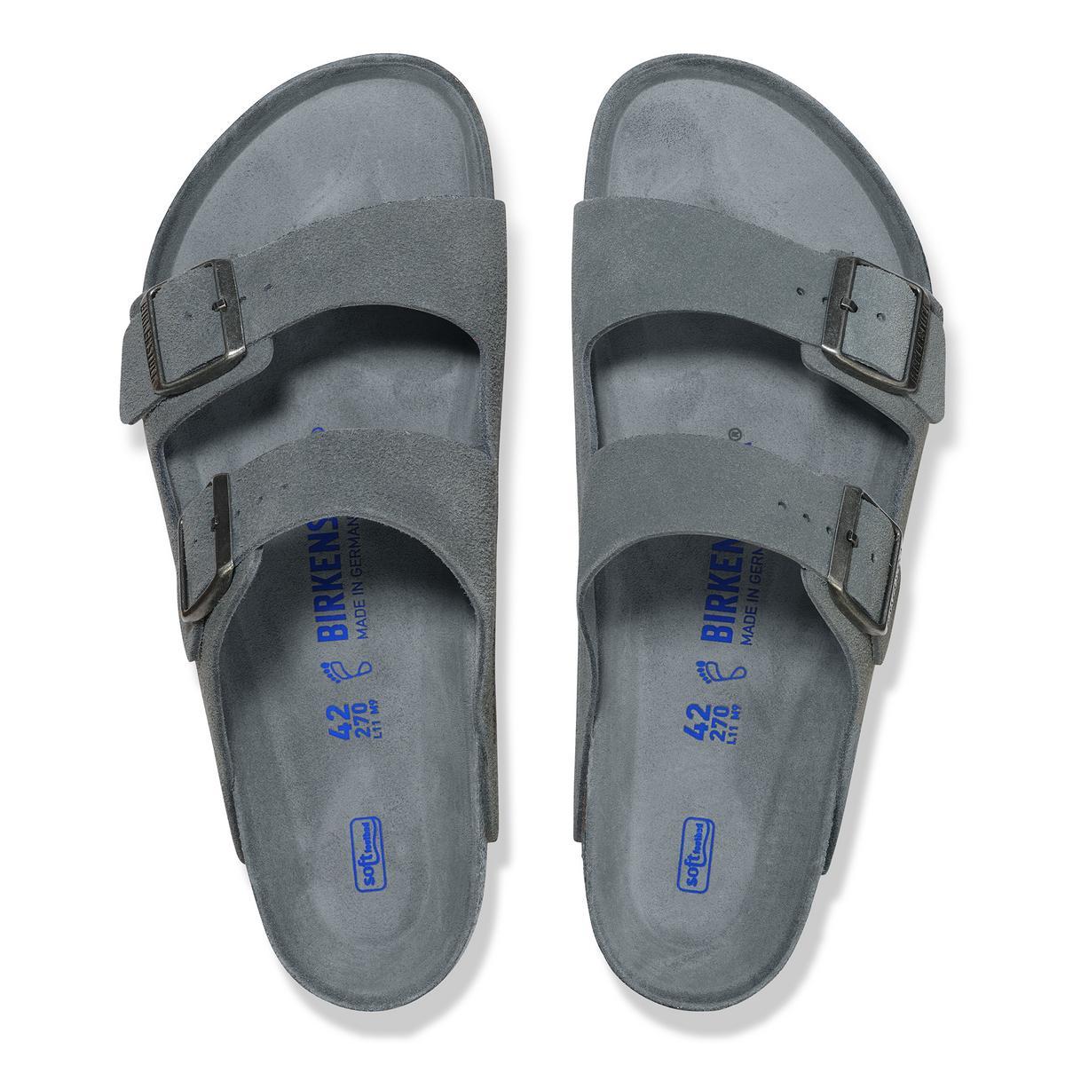 Birkenstock Arizona Soft Footbed Basalt Grey - Image 5