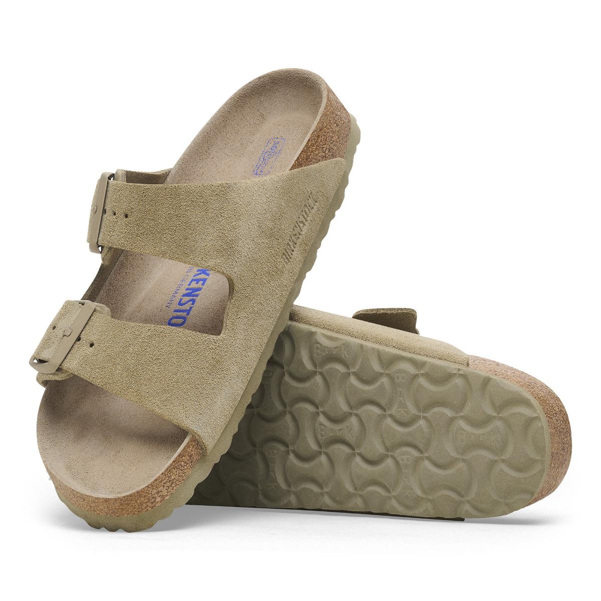 Birkenstock Arizona Soft Footbed Faded Khaki - Image 4