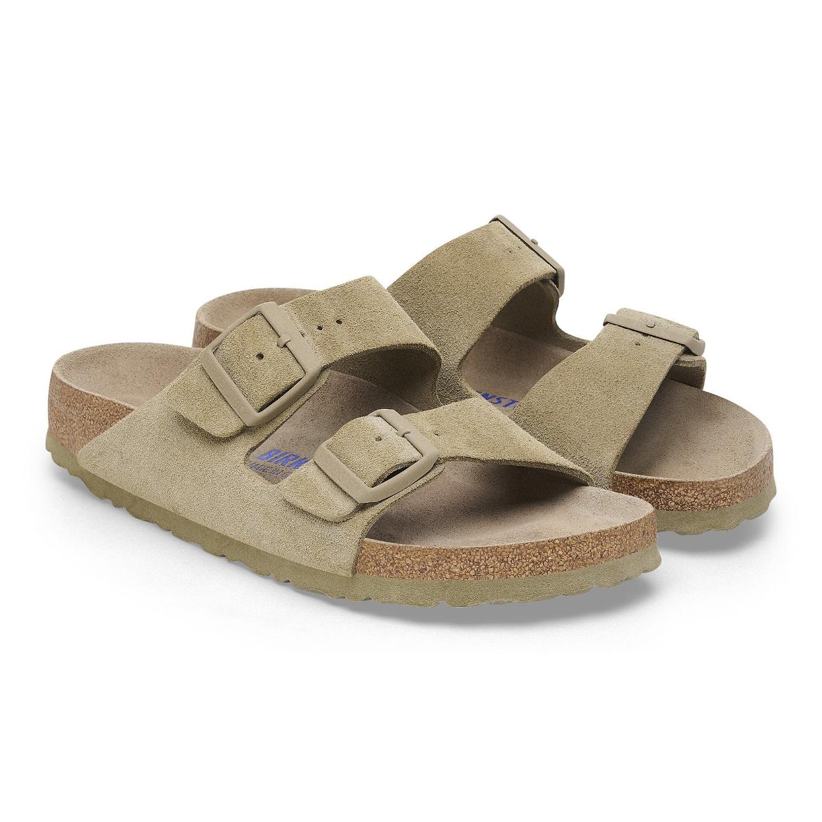 Birkenstock Arizona Soft Footbed Faded Khaki - Image 5
