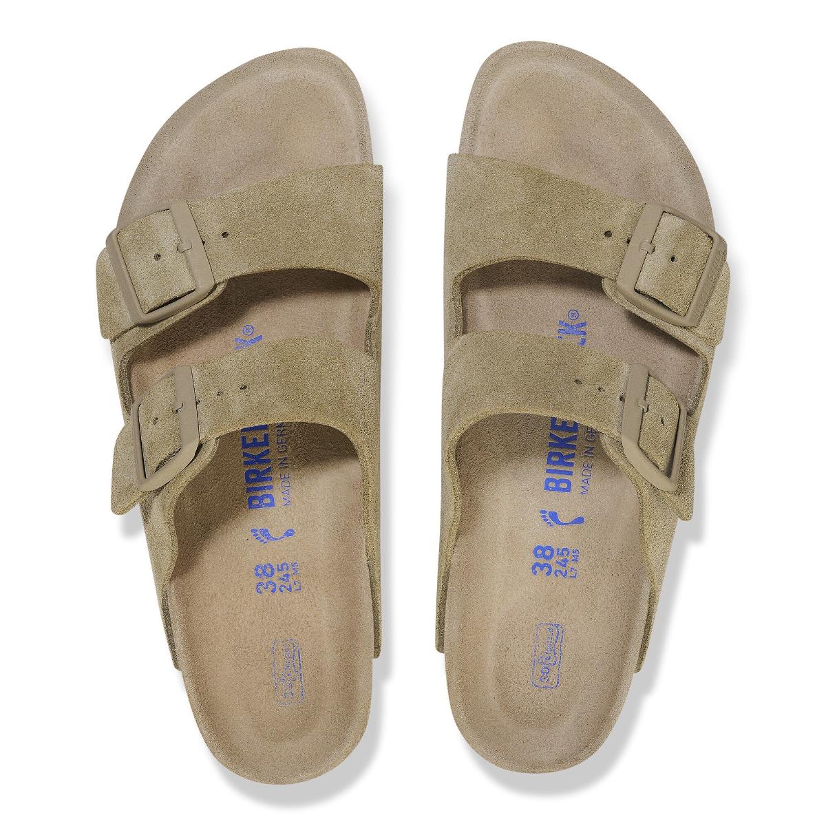 Birkenstock Arizona Soft Footbed Faded Khaki - Image 7