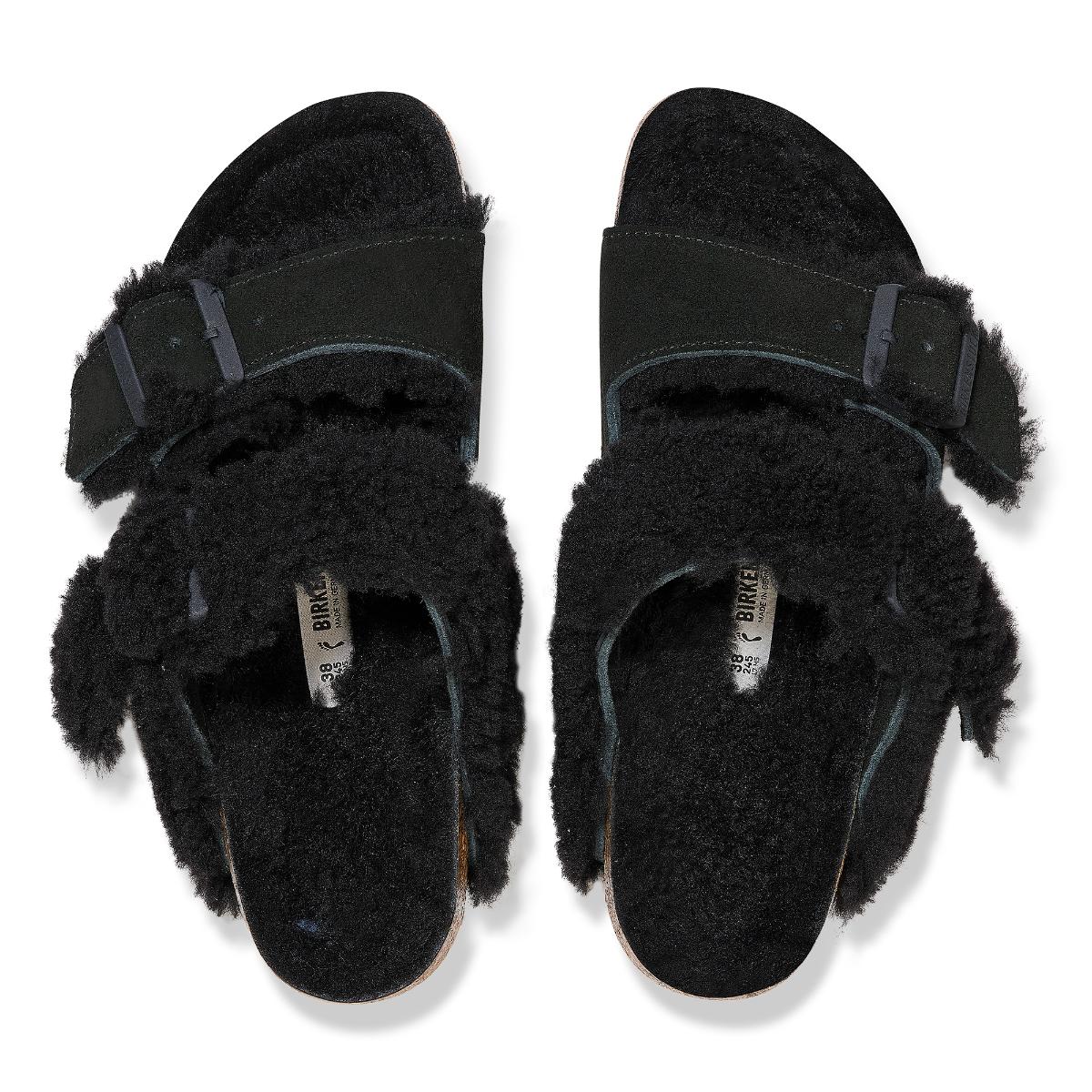 Birkenstock Arizona Teddy Split Black - Image 7