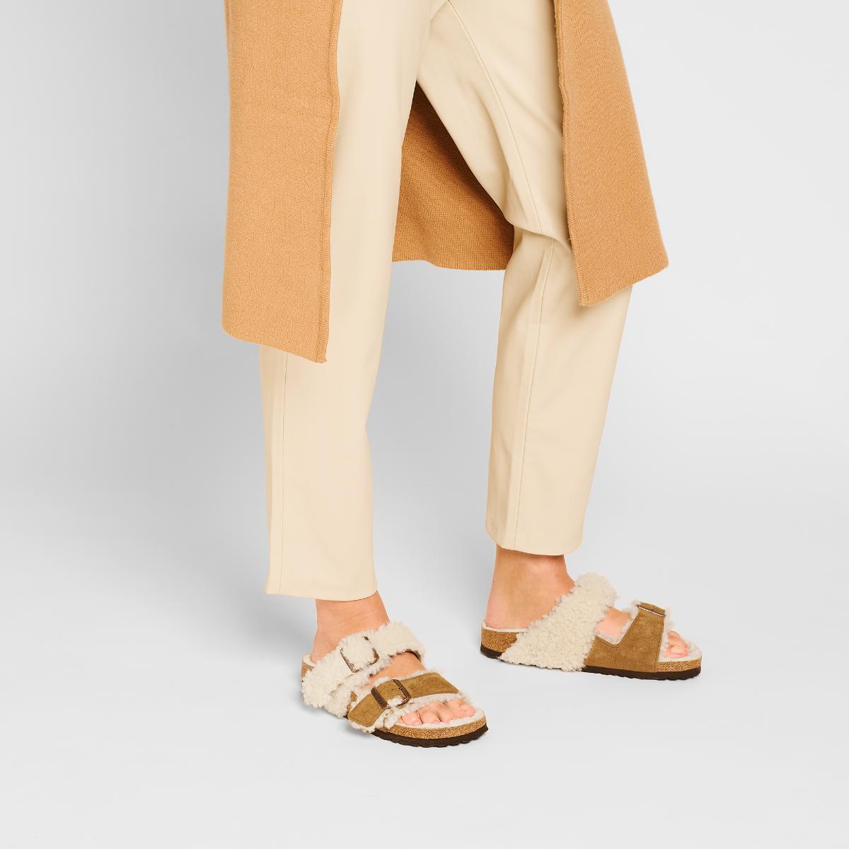 Birkenstock Arizona Teddy Split Mink - Image 2