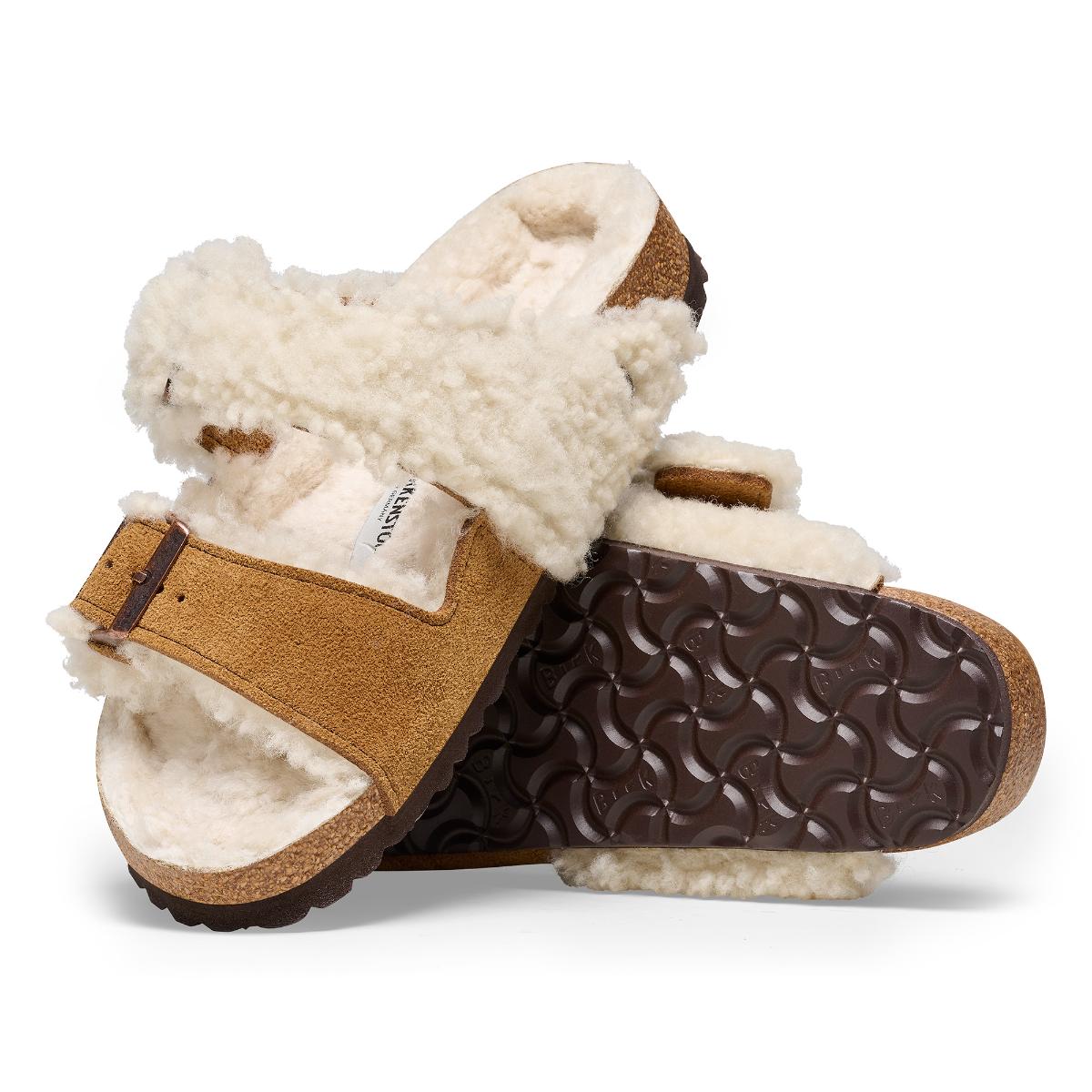 Birkenstock Arizona Teddy Split Mink - Image 4