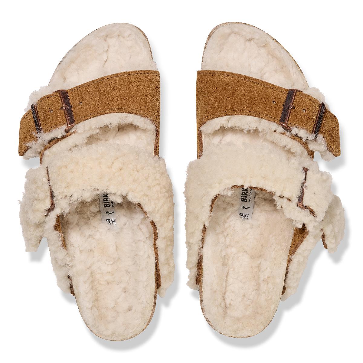 Birkenstock Arizona Teddy Split Mink - Image 7