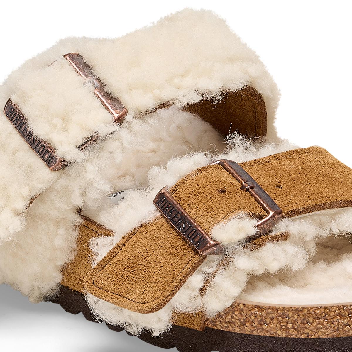 Birkenstock Arizona Teddy Split Mink - Image 8