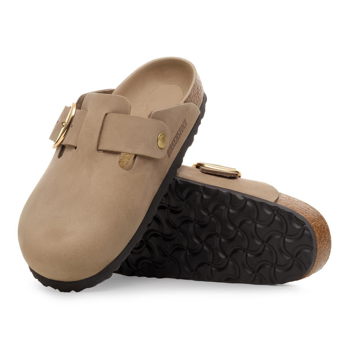 Birkenstock Boston Big Buckle Tobacco Brown - Image 2