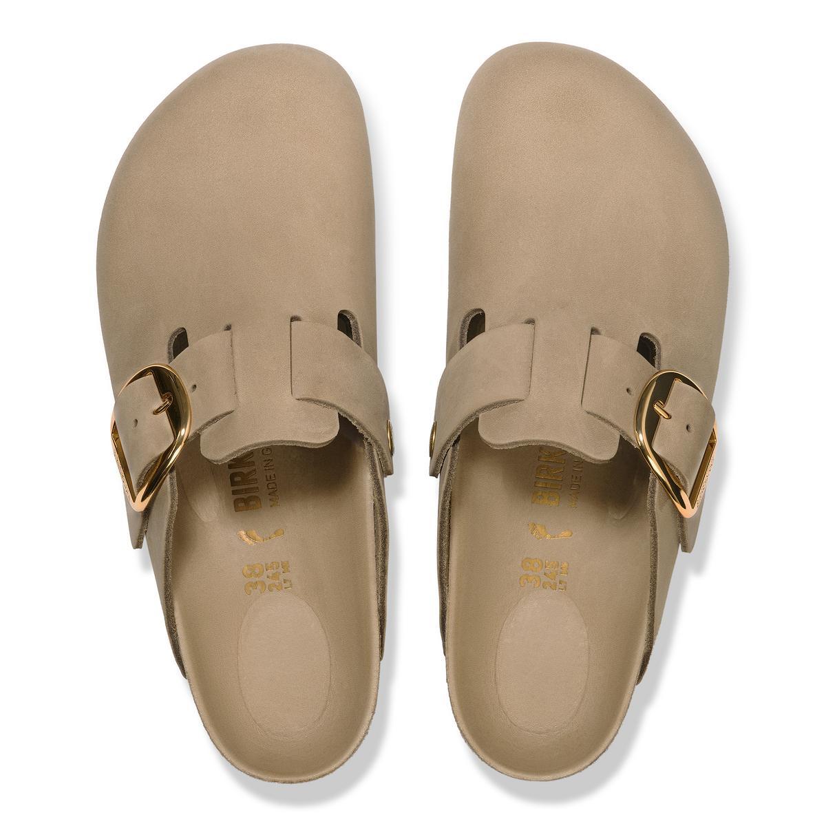Birkenstock Boston Big Buckle Tobacco Brown - Image 5