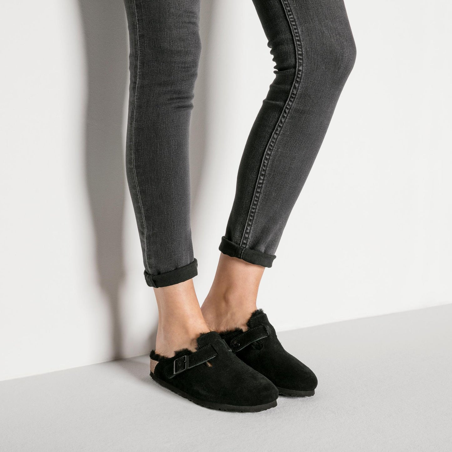 Birkenstock Boston Shearling Black - Image 2