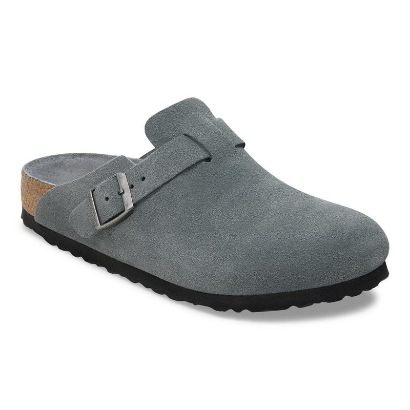 Birkenstock Boston Soft Footbed Basalt Grey - Image 1
