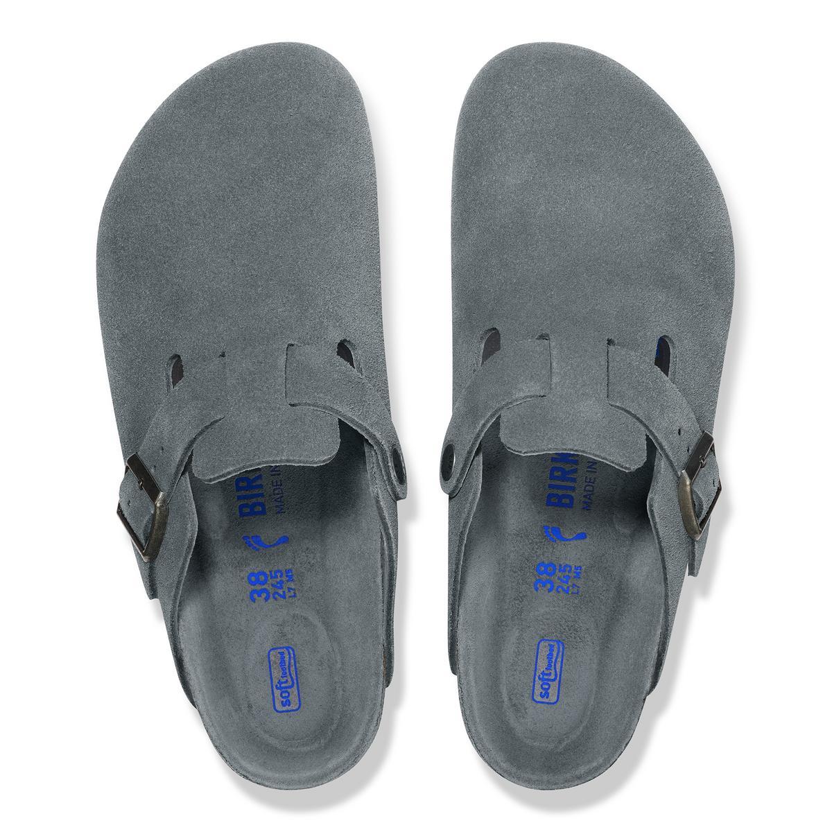 Birkenstock Boston Soft Footbed Basalt Grey - Image 5