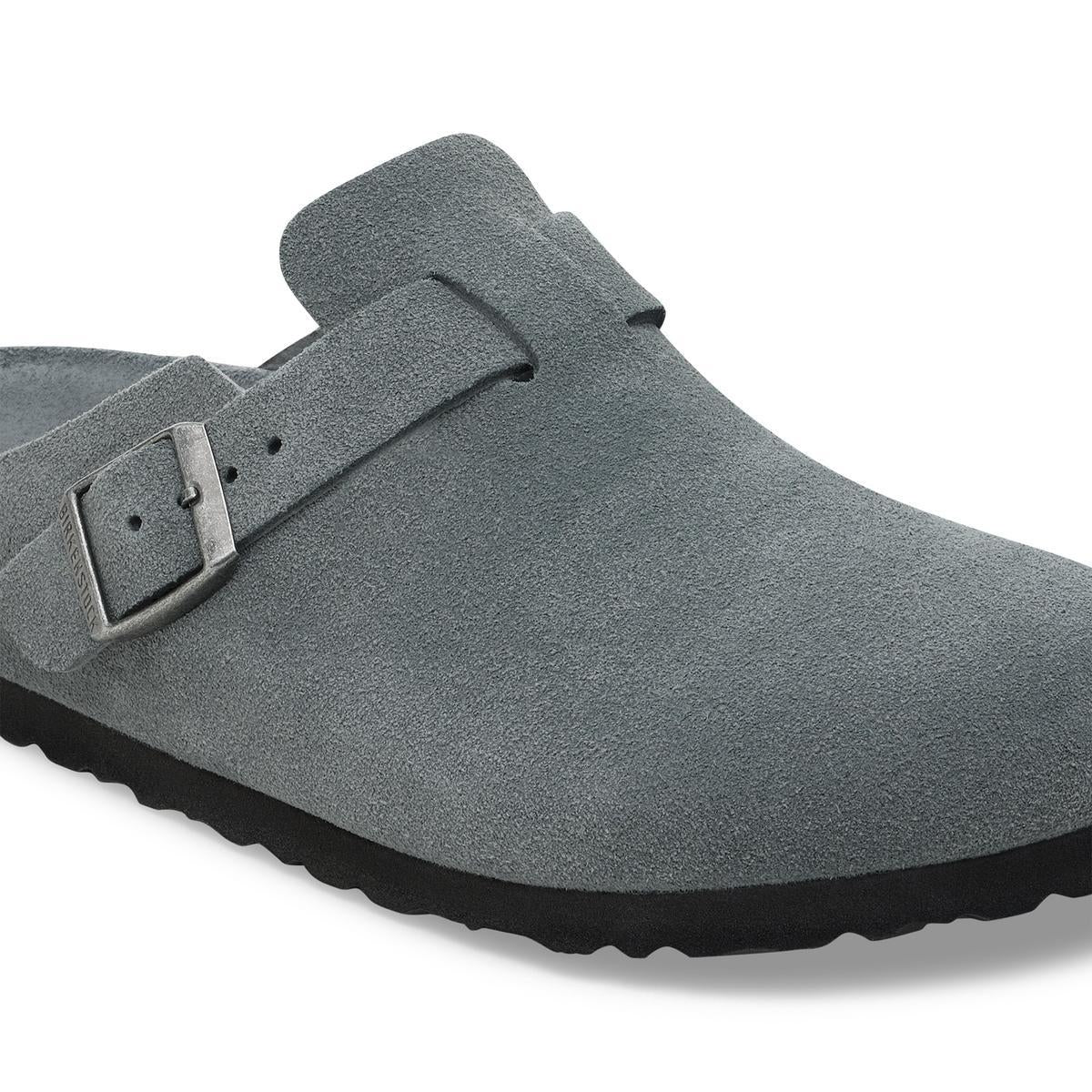 Birkenstock Boston Soft Footbed Basalt Grey - Image 6