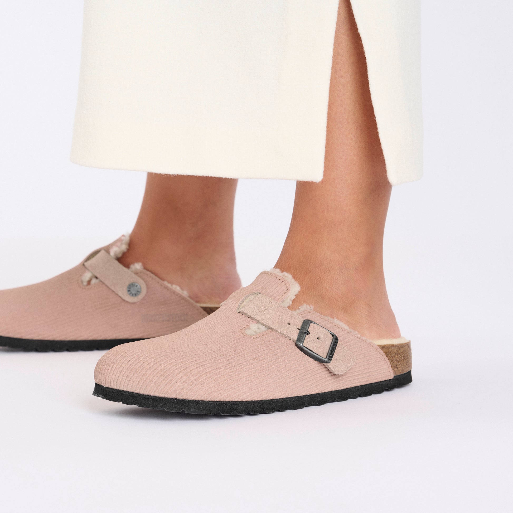 Birkenstock Boston Teddy Shearling Pink Clay - Image 3