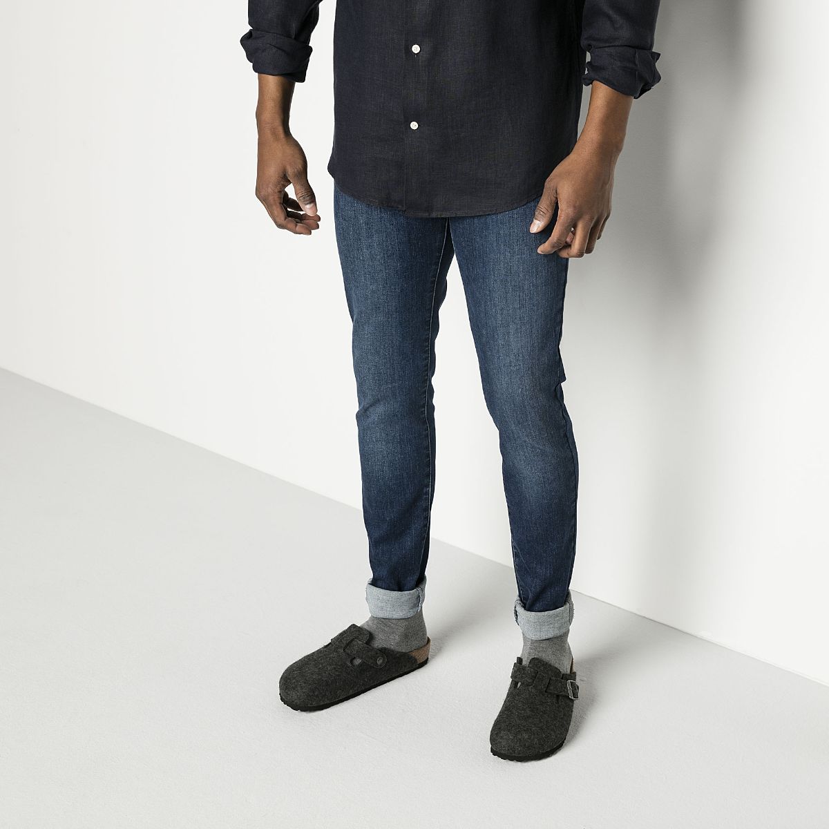 Birkenstock Boston Anthracite - Image 3