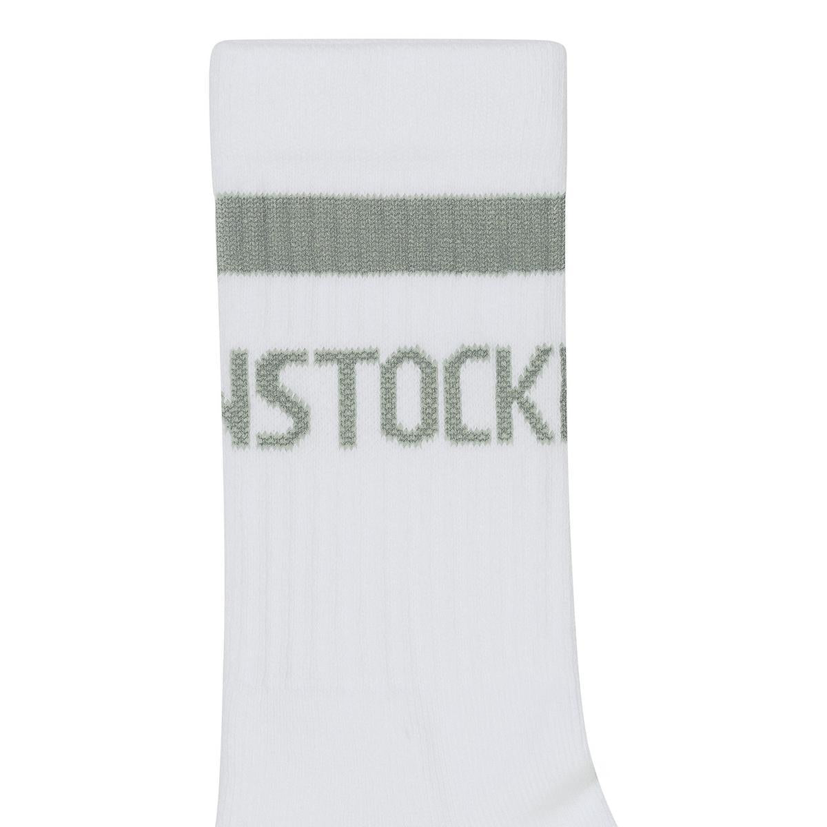 Birkenstock Tennis Cotton Socks White/Pure Sage - Image 2