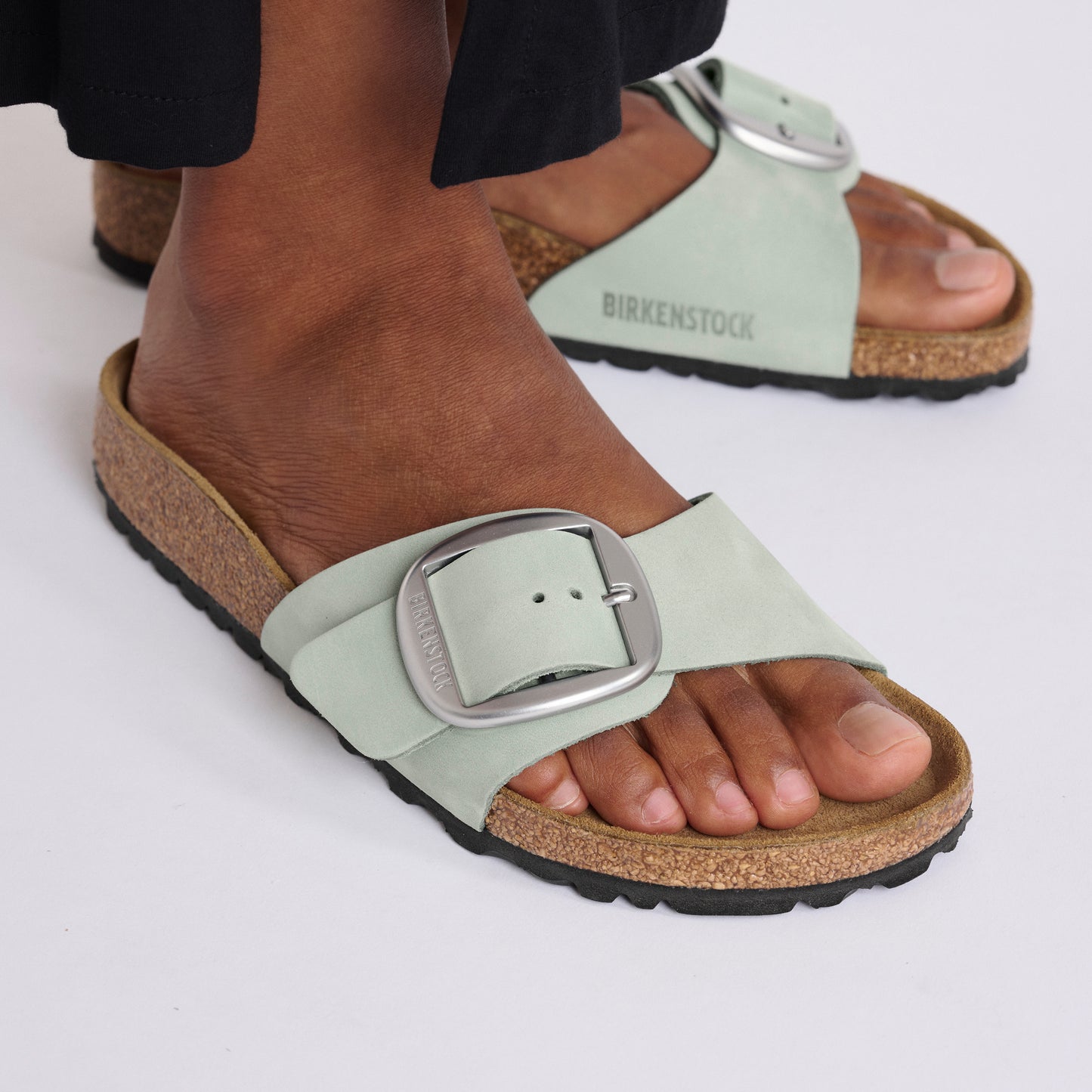 Birkenstock Madrid Big Buckle Pure Sage - Image 3