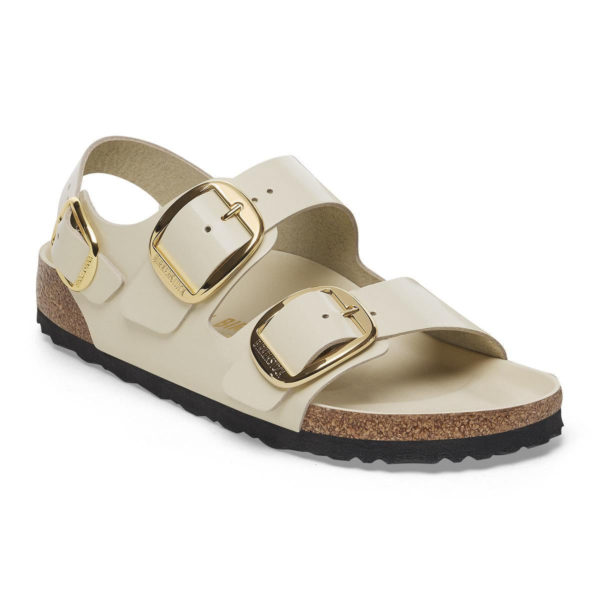 Milano Big Buckle Natural Leather in Ecru – BIRKENSTOCK NZ