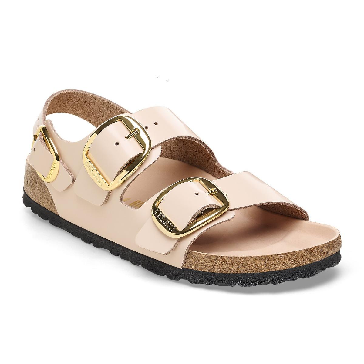 Birkenstock Milano Big Buckle New Beige - Image 1