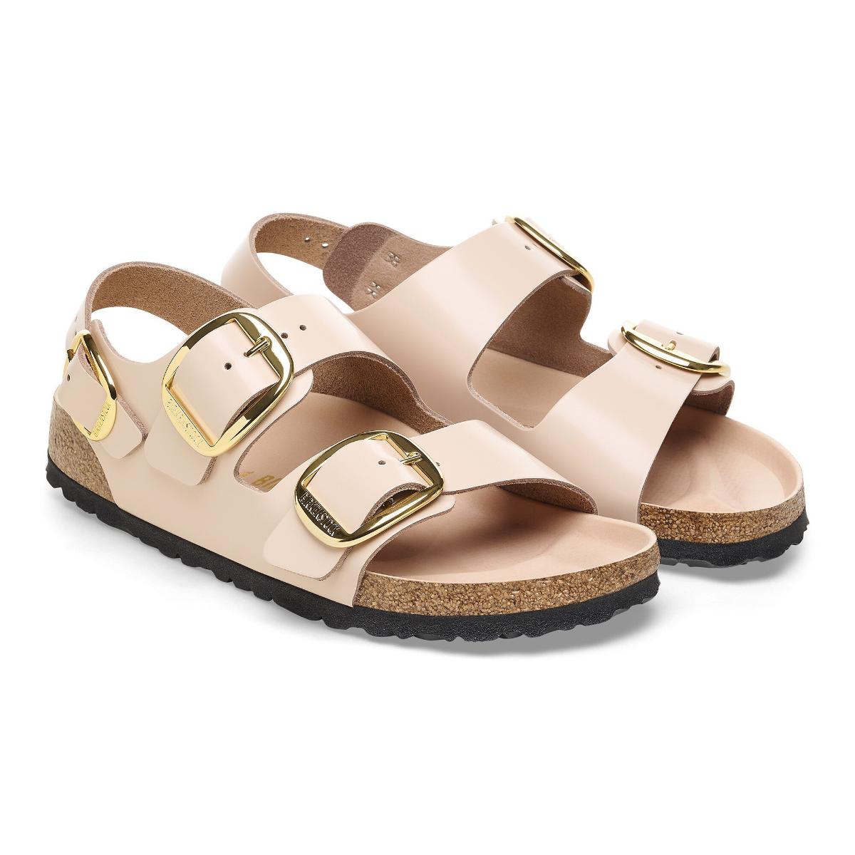 Birkenstock Milano Big Buckle New Beige - Image 5