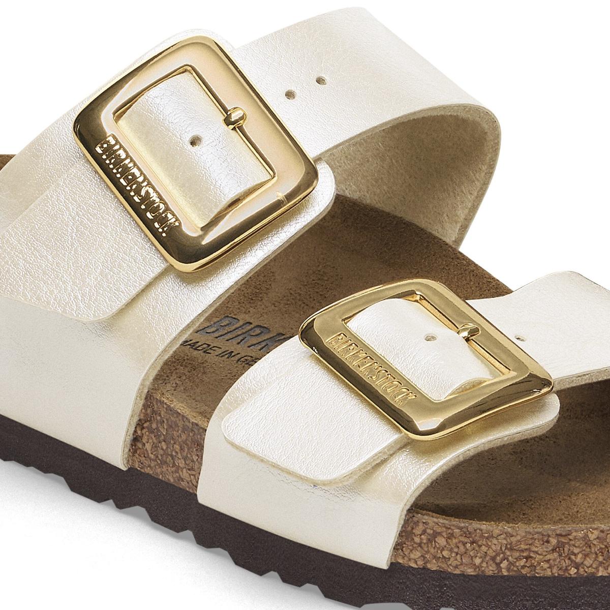Birkenstock Sydney Cushion Buckle Pearl White - Image 8