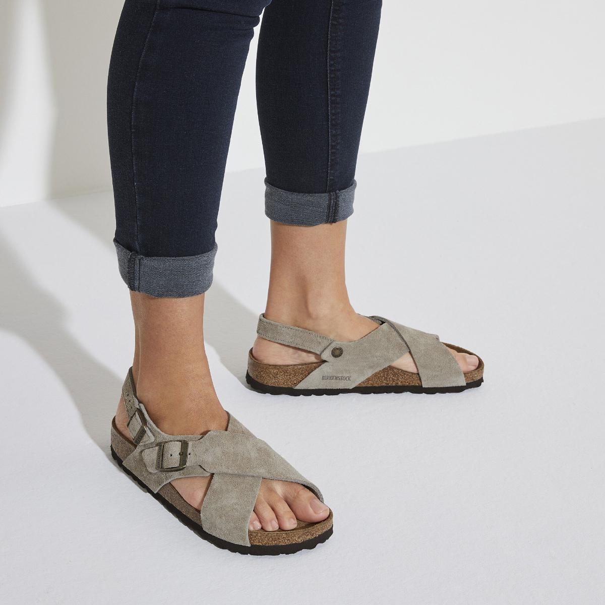 Birkenstock Tulum Soft Footbed Taupe - Image 2