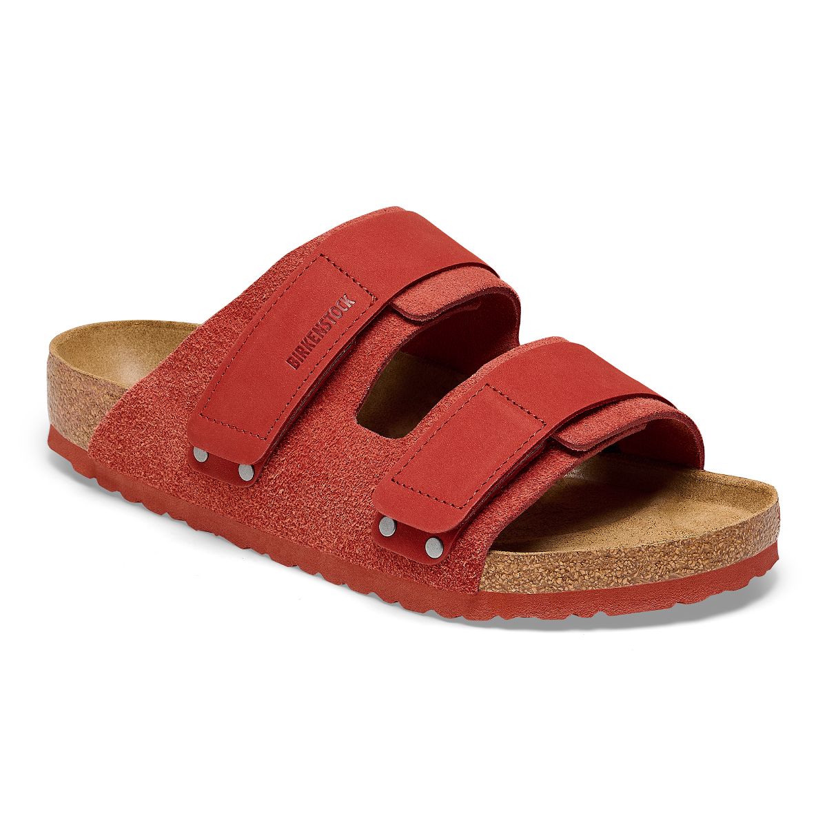 Uji Nubuck/Suede Leather in Sienna Red – Birkenstock NZ