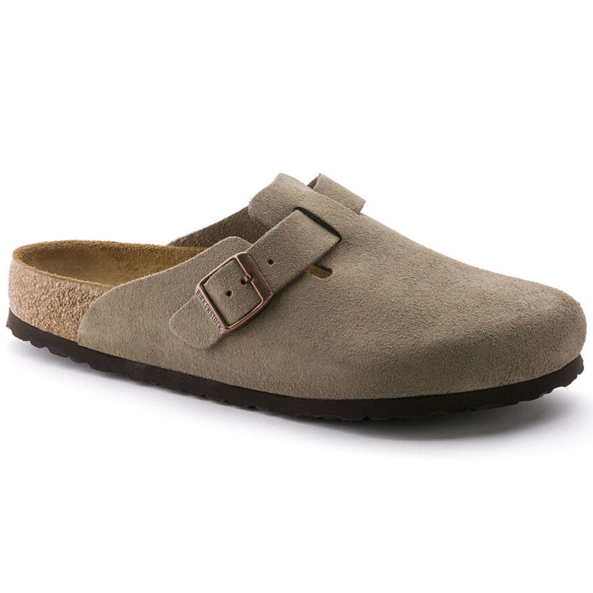 靴 Birkenstock Boston Taupe 41 Boston Soft Footbed Suede Leather in Taupe – BIRKENSTOCK NZ