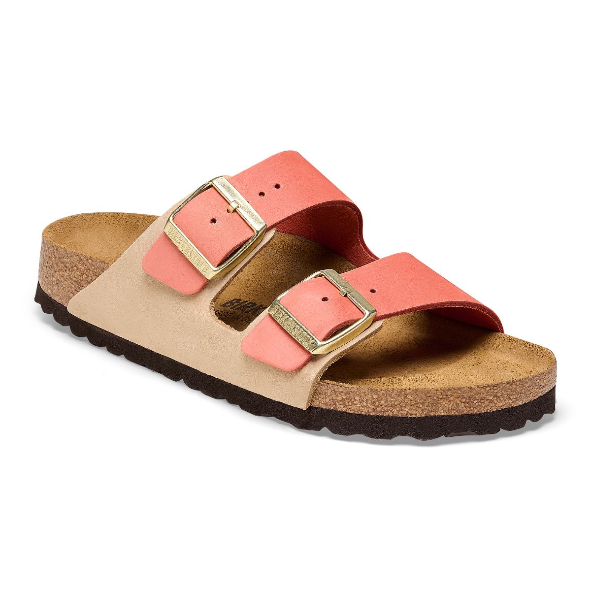 Arizona Nubuck Leather in Mars Red Sandcastle Birkenstock NZ