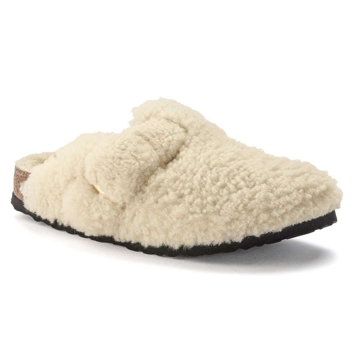 Birkenstock cheap fluffy slippers
