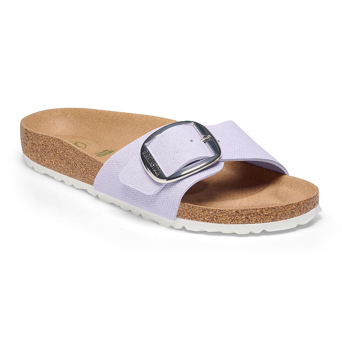 Birkenstock madrid big buckle washed metallic blue silver shop