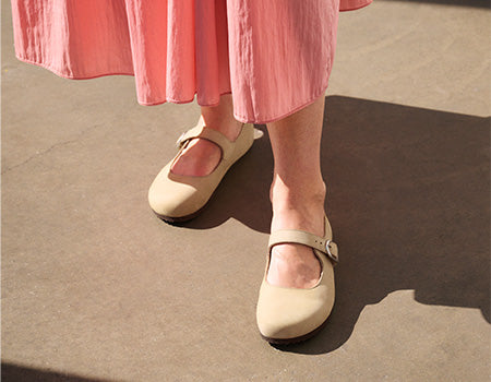 Womens Birkenstock ballet flats