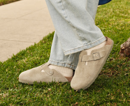 Boston Suede Birkenstocks