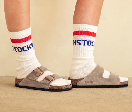 Arizona Taupe Suede Soft footbed