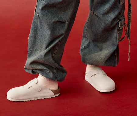 Boston Suede Antique White