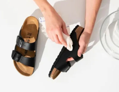 Cleaning Arizona Birkenstocks
