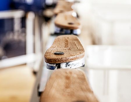 Birkenstock manufactiring process footbed