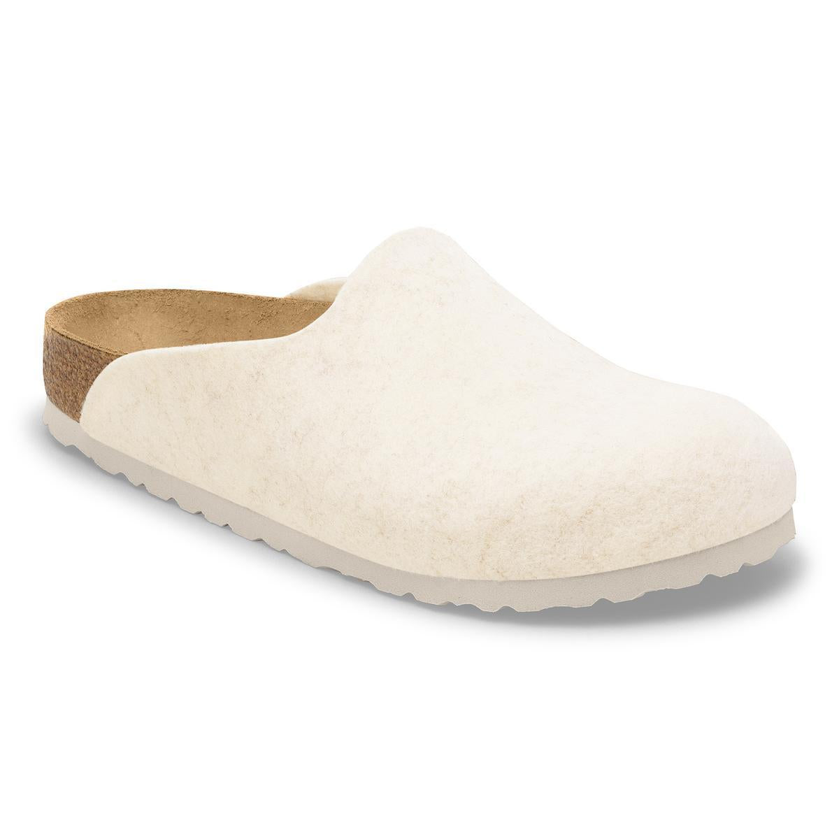 Birkenstock Amsterdam Felt Eggshell - Image 1