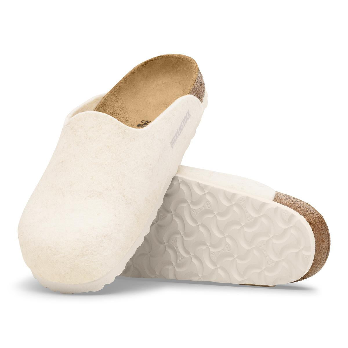 Birkenstock Amsterdam Felt Eggshell - Image 2