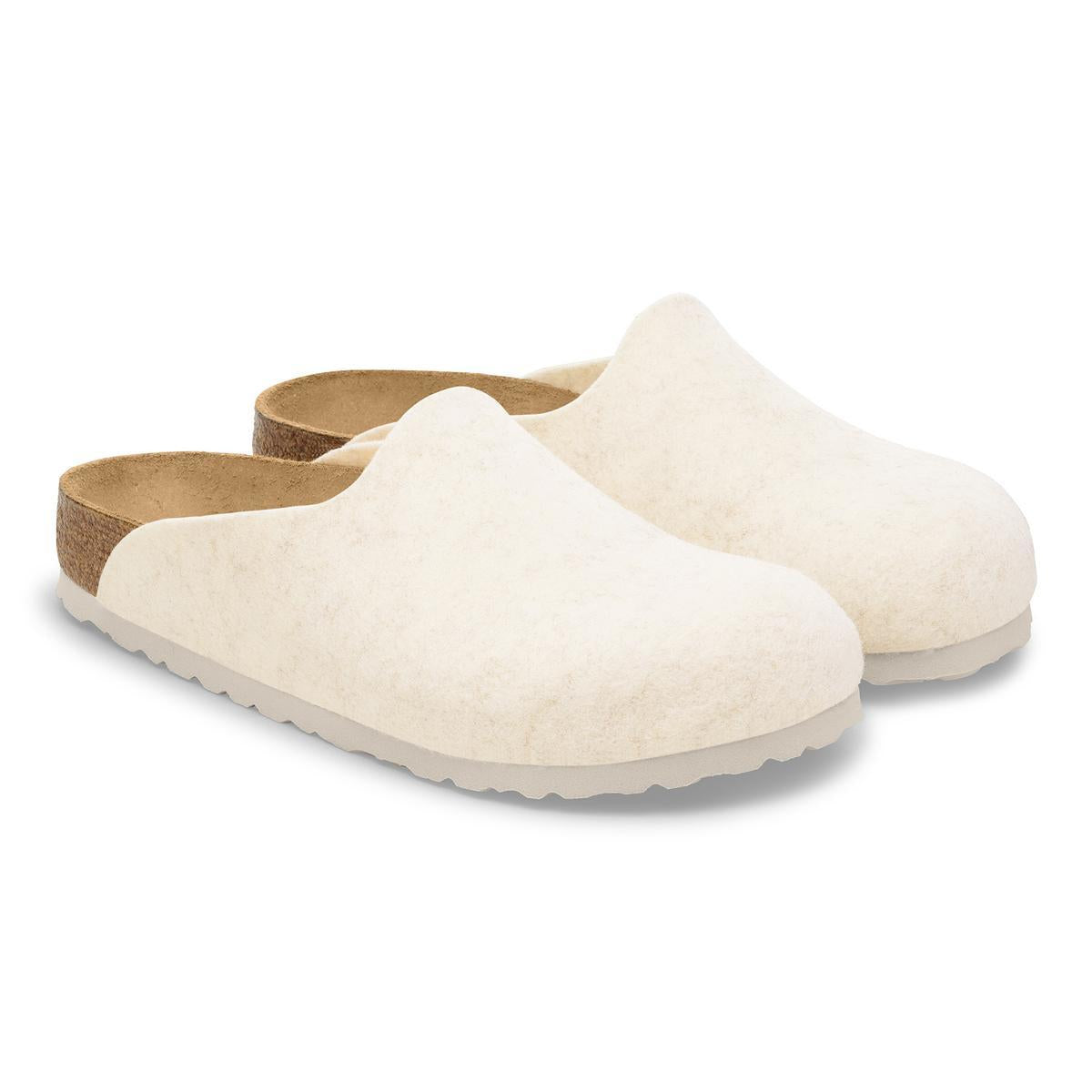 Birkenstock Amsterdam Felt Eggshell - Image 3