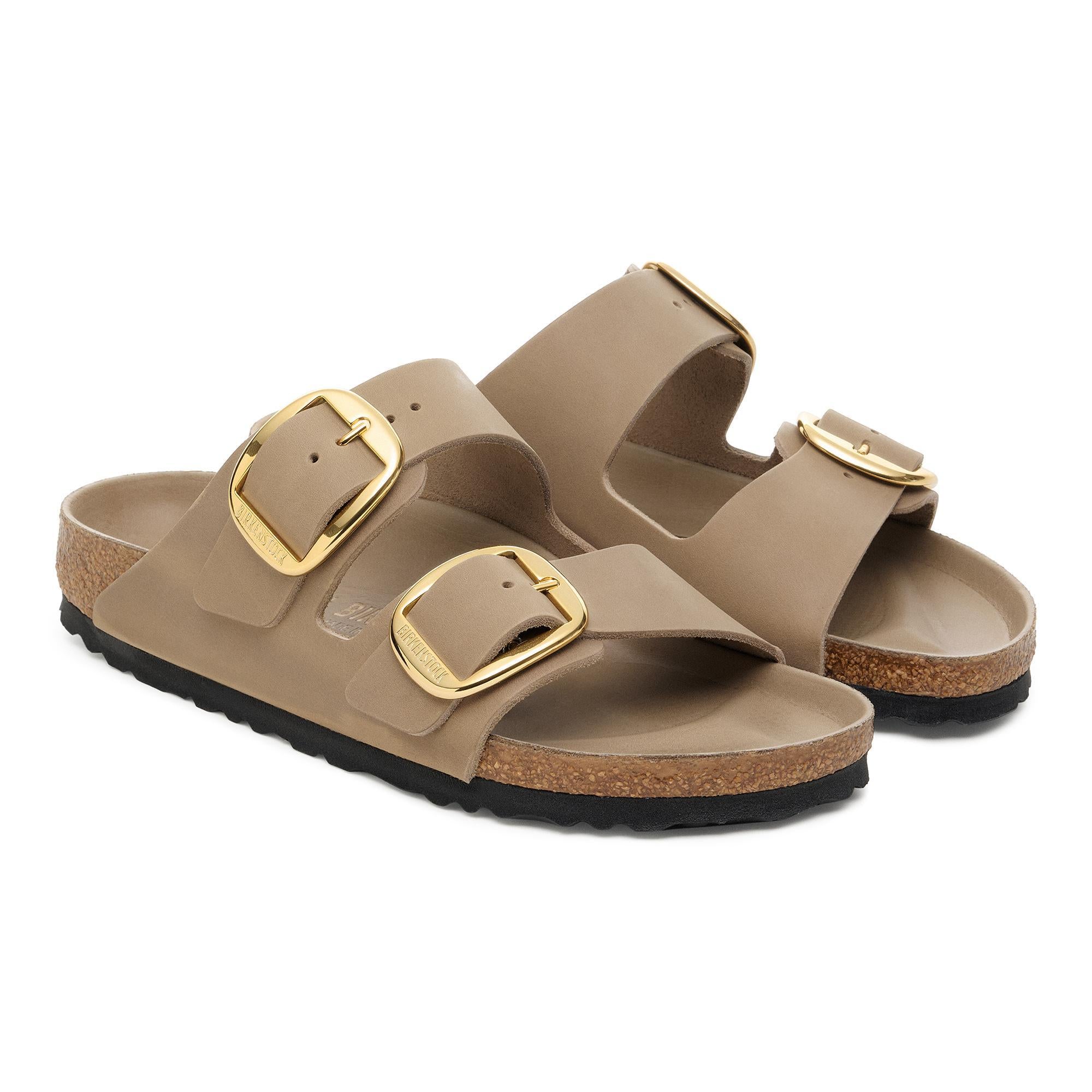 靴 BIRKENSTOCK Arizona Big Buckle Oiled Arizona Big Buckle Oiled Leather in Tobacco Brown – BIRKENSTOCK NZ