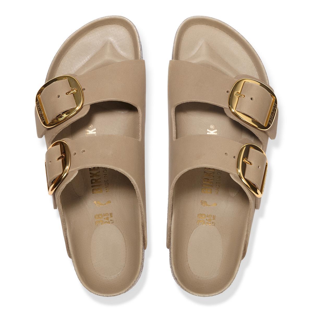 Arizona Big Buckle Oiled Leather in Tobacco Brown – BIRKENSTOCK NZ
