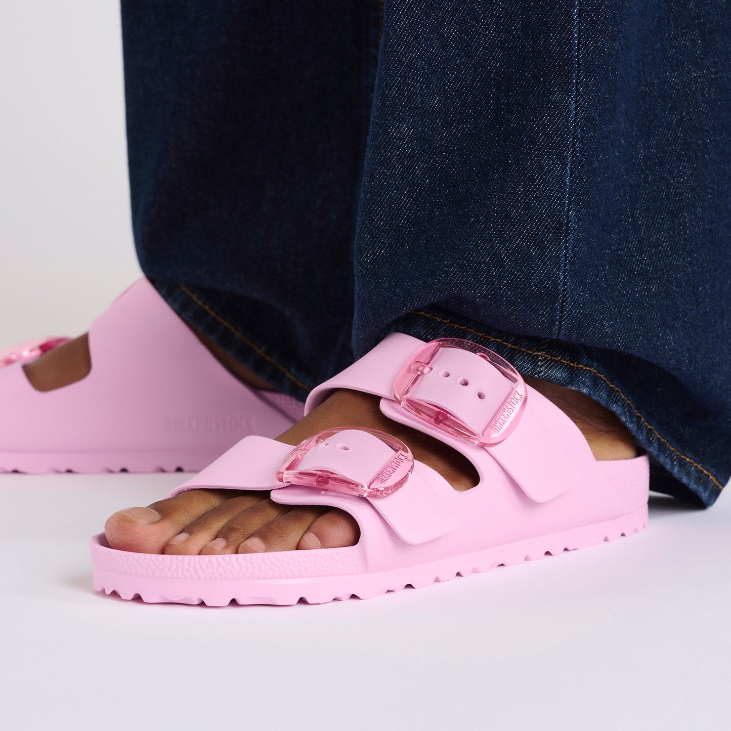 Birkenstock Arizona Big Buckle Fondant Pink - Image 3