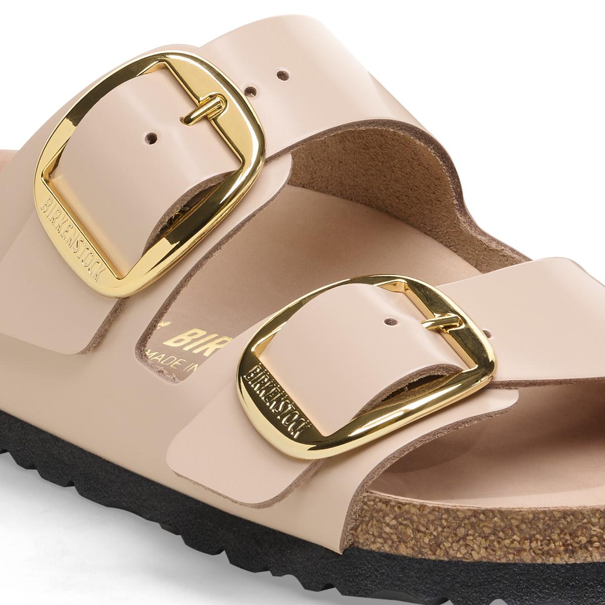 Arizona Big Buckle Natural Leather in New Beige – Birkenstock NZ