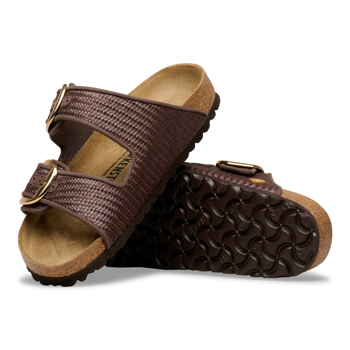 Birkenstock Arizona Big Buckle Raffia Carafe - Image 4