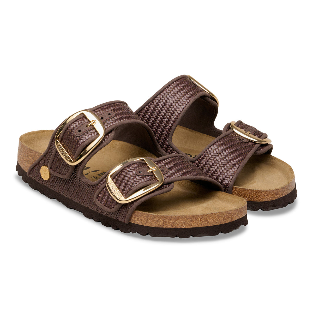 Birkenstock Arizona Big Buckle Raffia Carafe - Image 5